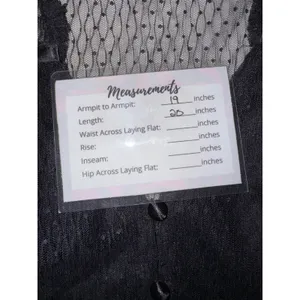 Privy Privately Privileged Black Mesh Dot Sheer‎ Puff Sleeve Top PT40395N Small thumbnail 5