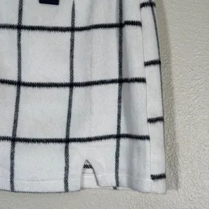 Lulus White Plaid Fleece Mini Skirt Womens M Fall Preppy Academia School Girl thumbnail 10
