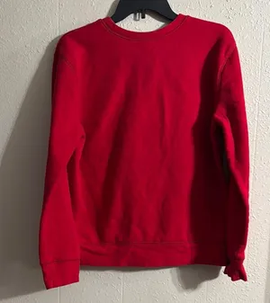 Everlast Crew Neck Sweater in Classic Red with Soft Knit Fabric thumbnail 3