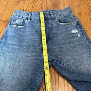 DL1961 Hepburn Wide Leg‎ High Rise Vintage 31 Inch Jeans Size 25 thumbnail 6