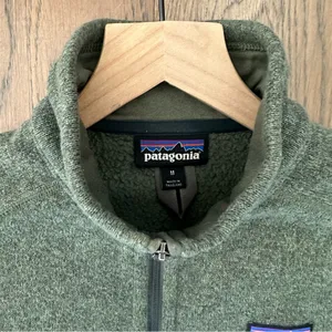 EUC Patagonia Women's Better Sweater Full Zip Fleece Jacket Industrial Green M thumbnail 6