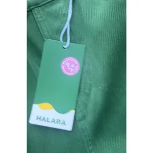 NEW Halara Flex High Waisted Flare Jeans Women’s S Regular Green Stretch Denim thumbnail 5