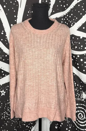 Abercrombie & Fitch pink sweater Size M thumbnail 1