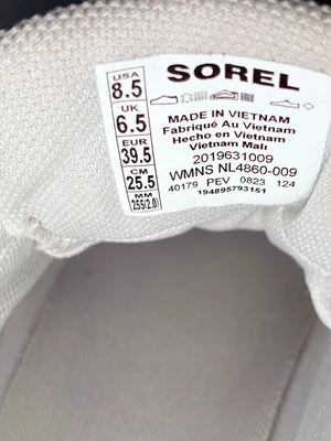 Sorel Women's Out 'N About III Low Waterproof Sneaker - 8.5 - Moonstone/Dove thumbnail 2