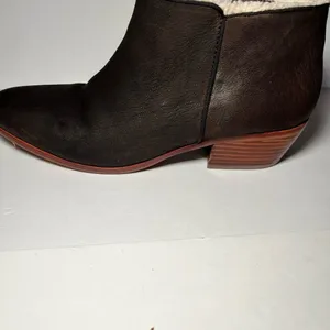 Sam‎ Edelman Petty Leather Dainty Ankle booties in coffee women’s sz 10 thumbnail 4