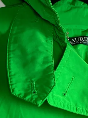 Lauren Ralph Lauren Jacket 8 Green Double Breasted Cropped Lightweight thumbnail 9