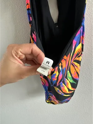 maaji Onyx Lynx Surf One Piece reversible Size M thumbnail 6