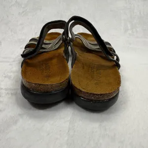 Naot Yarrow Sandals Metallic‎ Leather Comfort Adjustable Strap Size 40 thumbnail 3