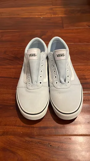 Light Blue Vans  thumbnail 2