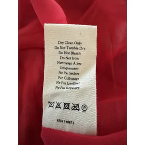 LoveShackFancy Mambo Red Mini Skirt XS NWT Lined Coquette Feminine MSRP $345 thumbnail 6
