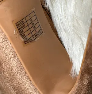 Brown Suede Boots Tan Size 7 thumbnail 5