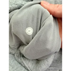 Lululemon Scuba Jogger Sherpa Stripe Heathered Core Light Grey W5DEVS Size 8 thumbnail 8