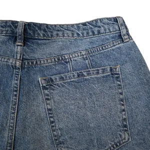 We the Free Womens 31 Curvy Distressed Button Fly Denim Jean Short thumbnail 4