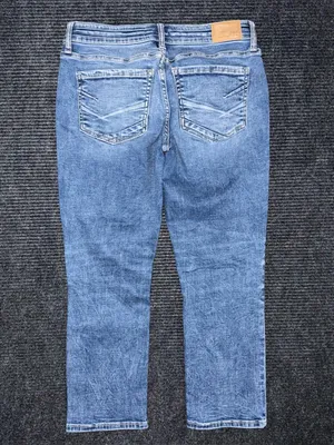 Buckle BKE Stella Slim Fit Low Rise Capri Cropped Stretch Jeans 28x24.5 ABK2817 thumbnail 2