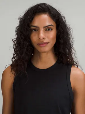 Lululemon Classic-Fit Cotton-Blend Dress‎ Black W1DH0S thumbnail 2