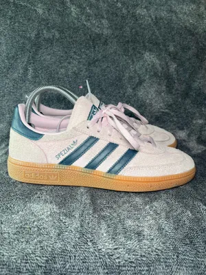 Adidas Handball Spezial Clear Pink Arctic Night Women’s Size 7 IF6561 thumbnail 3