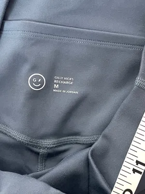 Gilly Hicks Gray High-Waist Flare Leggings thumbnail 5