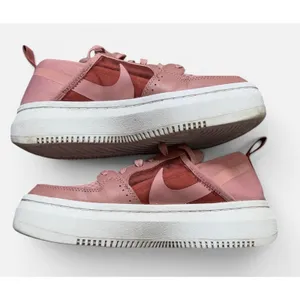 Nike Court Vision Alta Womens 8.5 Pink Platform Sneakers CW6536-600 Shoes thumbnail 3