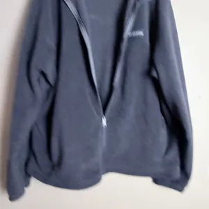 Columbia Fleece Jacket XXL Gray Full Zip Activewear Outdoor Layering Hiking Fall thumbnail 7