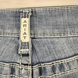 Ariat REAL Denim Womens Mid Rise Straight Leg Jeans Medium Wash‎ Western 29R thumbnail 10