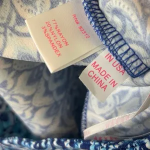 Aryeh Blue Pull On Crops Size‎ Small thumbnail 9