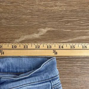 LOFT Outlet Jeans Women's 4 Light Wash High Rise Crop Kick Flare Stretch Denim thumbnail 8