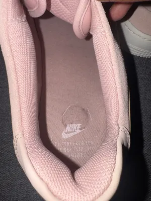 Nike Women’s Low-Top Sneakers in Light Pink Suede thumbnail 3