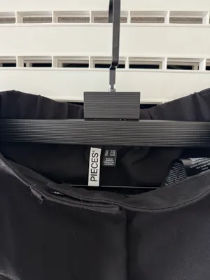 PIECES Black Pants ASOS  thumbnail 3