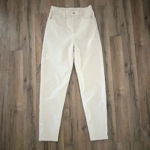 Levis High Waisted Mom Jean in Cream Cord thumbnail 6