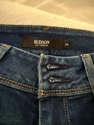 Hudson Jeans Bootcut Dark Wash Jeans low rise thumbnail 2
