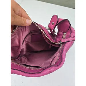 Coach Avery Tassel Purple Leather Hobo Bag Purse F23960 thumbnail 7