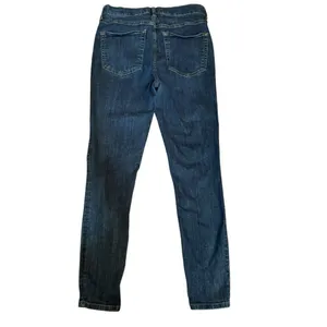 Free‎ People Distressed Slim Curvy Fit Denim Jeans Size 29 thumbnail 2