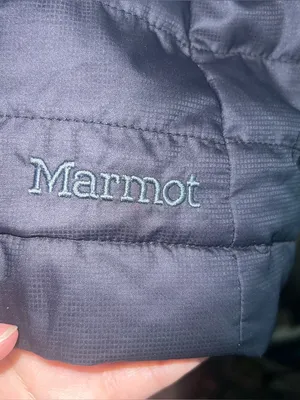 Marmot Black Long Puffer Jacket Size: Medium thumbnail 4