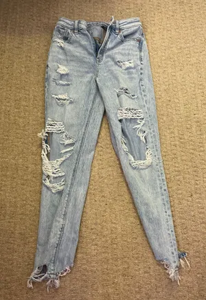 American Eagle Outfitters Ripped Jeans thumbnail 1