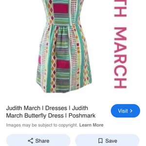 Judith March bold neon funky geo printed strapless midi dress cotton Small chic thumbnail 11