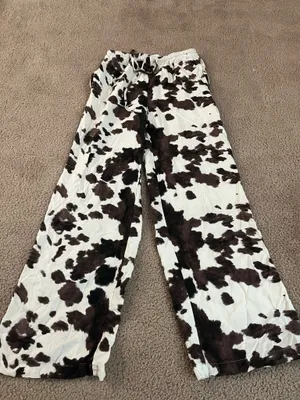 Cow Print Pants thumbnail 1