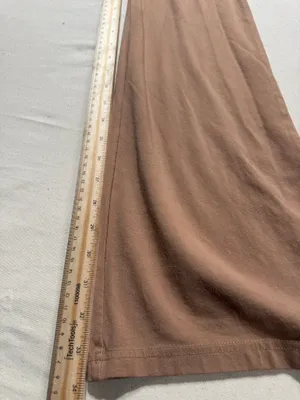 Tna Aritzia Tan Wide leg yoga pants TALL Sz M thumbnail 3