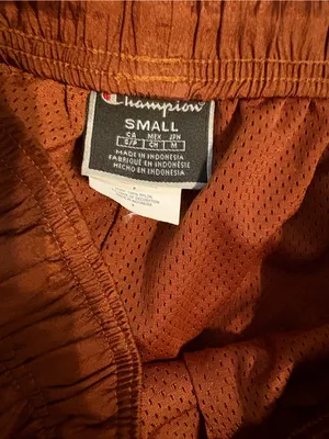 Champion Brown and Pink Colorblock Windbreaker Pants thumbnail 2