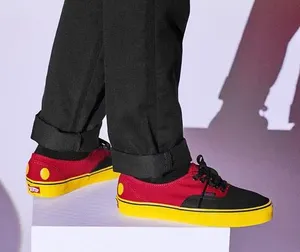 Disney x Vans Authentic Mickey Red, Yellow and Black thumbnail 1