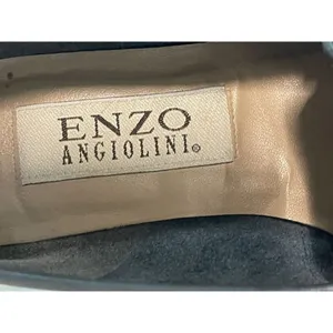 Enzo Angiolini Ballet Flat Shoes Women Sz 5.5M Blue Leather Slip‎ On S-326 thumbnail 8