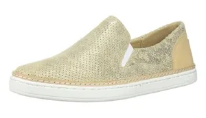 UGG Adley perforated stardust‎ slip on shoes gold size 6 thumbnail 1