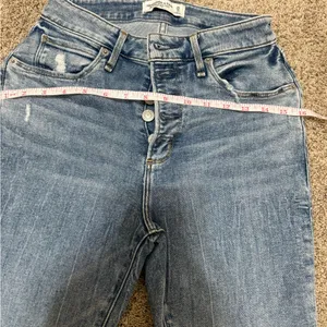 Abercrombie & Fitch High Rise Light Blue Jeans thumbnail 8