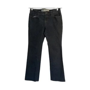 Loft Jeans Womens Size 6 Curvy Boot Mid Rise Pockets Zip Close Dark Wash Classic thumbnail 2