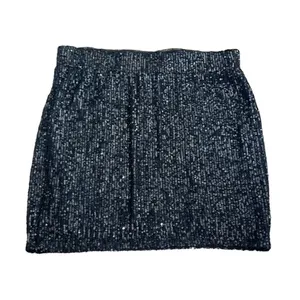 Only Women’s Sequin Black Mini Skirt thumbnail 2
