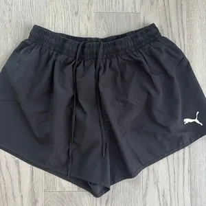 Puma Black Shorts Drawstring Waist Size XL thumbnail 1