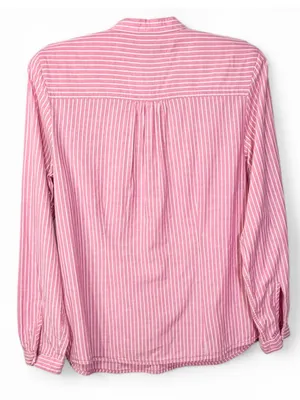L.L. Bean Women’s Pin Tuck Pleated Long Sleeve Poplin Top Blouse Size S Regular thumbnail 14
