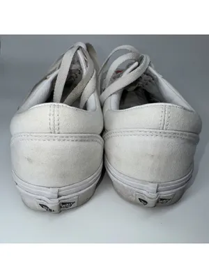 Vans CDG White Low Women's 8.5 Men's 7 Sneakers Shoes Commes De Garçon thumbnail 4