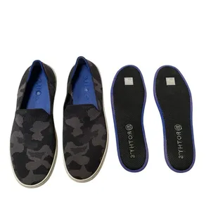 Rothy’s the Original‎ Slip On Sneaker Women’s 9 in Black Grey Camo Print thumbnail 3