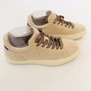 Rothy's RSO2 Sneakers in Honeybun Bouclé ‎ Women's 7.5 Low Top Shoes Metallic thumbnail 6