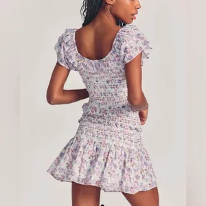 LoveShackFancy Camilla Mini Skirt thumbnail 5